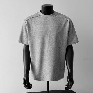 Mùa Hè Không Khí Cotton Trước Vai Ngắn Tay Nam Mỹ Thường Ngày Retro Cổ Nhỏ Ren Khâu Áo Thun Thường Ngày Áo Thun