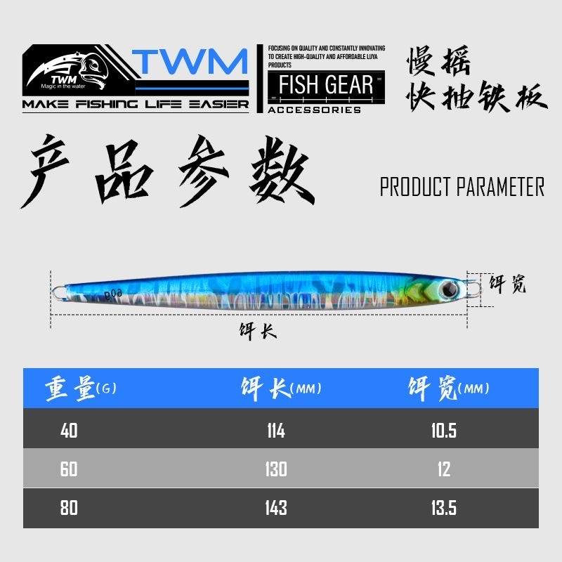 Hình Chậm Nhanh Đập Sắt Tấm Dài Thuyền Câu Cá Biển Mồi Câu Cá Cá Hoang Dã Với Cá Saury Mồi Giả Mồi