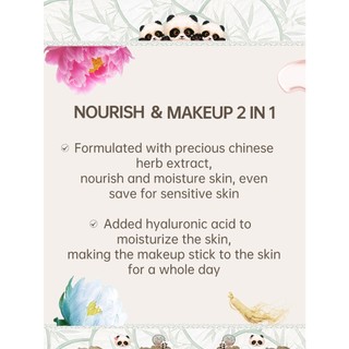 CATKIN Panda Series Powder Cushion Bảo hiểm toàn diện Trọng lượng nhẹ lâu trôi Fawless Foundation