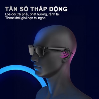 XG89 Kính Thông Minh Mẫu Mới Nhất, Âm thanh HiFi sống động, Công nghệ Bluetooth 6.0 mới nhất, Kính râm chống tia UV, Nghe nhạc hay gọi điện khi tập thể thao đều OK, Chống nước IPX4