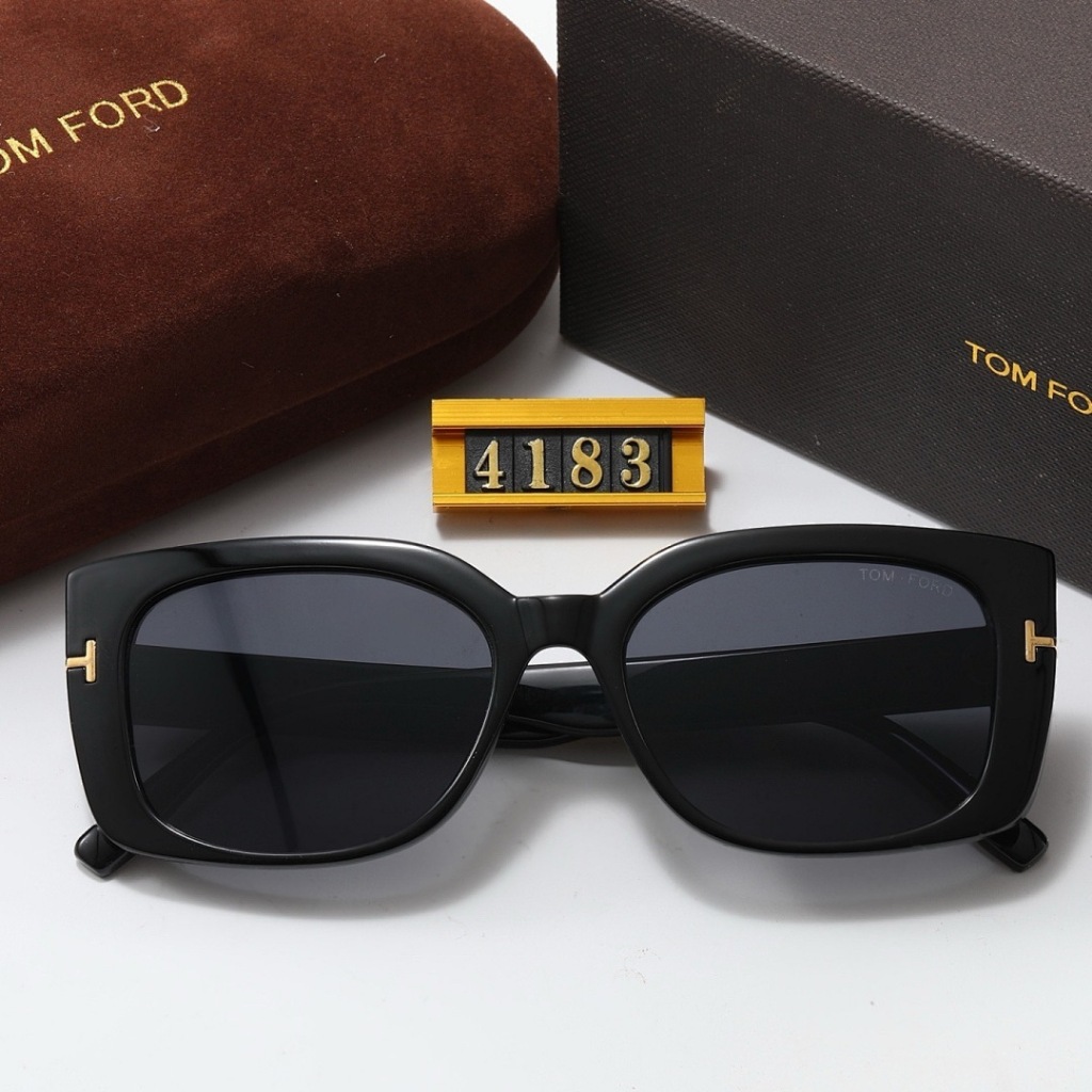 Thời trang mới kính râm unisex Retro với gọng lớn, phù hợp phong cách đường phố