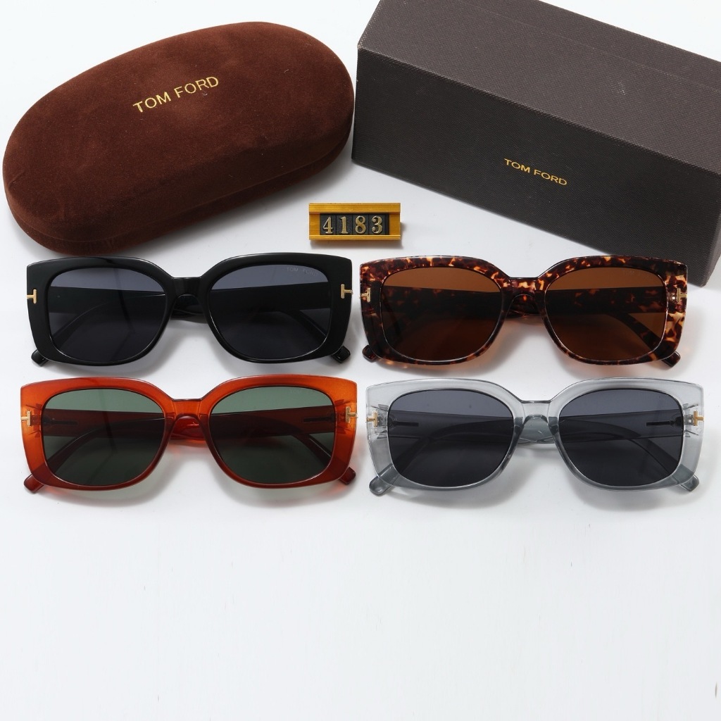 Thời trang mới kính râm unisex Retro với gọng lớn, phù hợp phong cách đường phố
