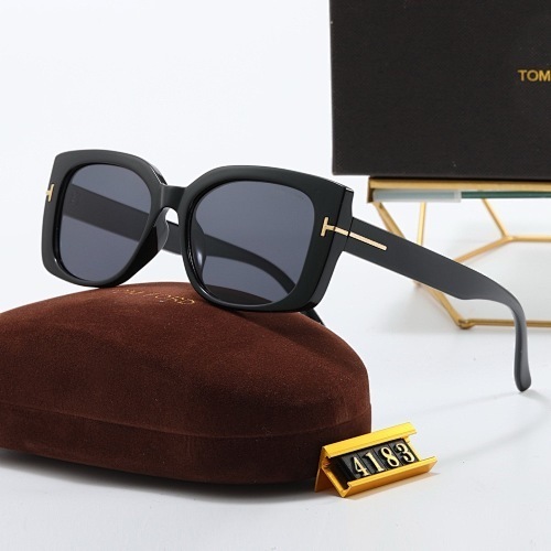 Thời trang mới kính râm unisex Retro với gọng lớn, phù hợp phong cách đường phố