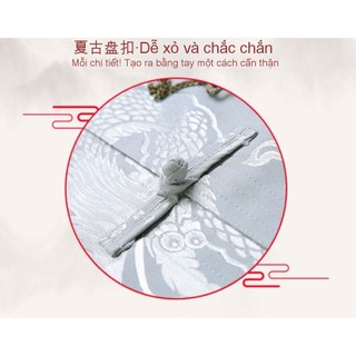 Áo sơ mi và quần Ice Silk dành cho nam giới trung niên, phù hợp Tết Nguyên Đán và mùa hè, size lớn 40-100kg