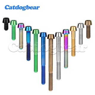 Catdogbear Titan Bolt M6x9 / 10 / 15 / 16 / 18 / 20 / 25 / 30 / 35 / 40 / 45 / 50 / 55 / 60 / 65mm Vít đầu hình nón Allen cho xe đạp