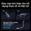 【Được chứng nhận CCC】UGREEN 200W 25000mAh Sạc nhanh Power Bank Cáp tích hợp kép Màn hình TFT thông minh Sạc pin cao cấp ô tô 4 thiết bị Tương thích cho Macbook Pro iPhone 17 Pro Max