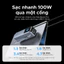 【Được chứng nhận CCC】UGREEN 200W 25000mAh Sạc nhanh Power Bank Cáp tích hợp kép Màn hình TFT thông minh Sạc pin cao cấp ô tô 4 thiết bị Tương thích cho Macbook Pro iPhone 17 Pro Max