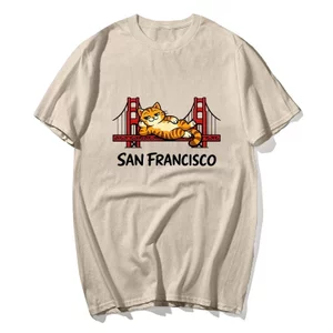 Ryan Gosling Hail Mary Project - Áo sơmi tay ngắn cổ tròn 100% cotton, thiết kế San Francisco