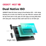 OBSBOT Meet SE 1080P 100 FPS Webcam AI, Tự động lấy nét cho PC, Laptop, dùng livestream, học online — ảnh 7