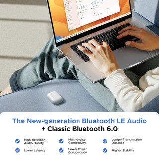 Bộ phát âm thanh Bluetooth UGREEN Độ trễ thấp + Âm thanh Bluetooth 6.0 cổ điển