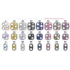 2 Chiếc Cho iPhone 13 Pro Max / 13 Mini Đầy Sao Lấp Lánh Bảo Vệ Ống Kính Máy Ảnh Mạ Điện, 360° Bảo hiểm toàn diện AR + AF Coating Bling Bling Bảo vệ ống kính tất cả trong một
