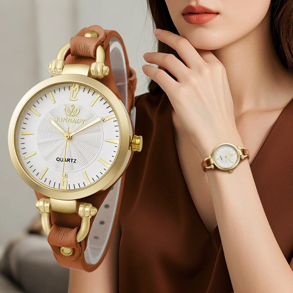 Thời Trang Siêu Mỏng Da Dây Đeo Nữ Thạch Anh Đồng Hồ Nữ Đồng Hồ Đeo Tay Đồng Hồ Quà Tặng Reloj Mujer