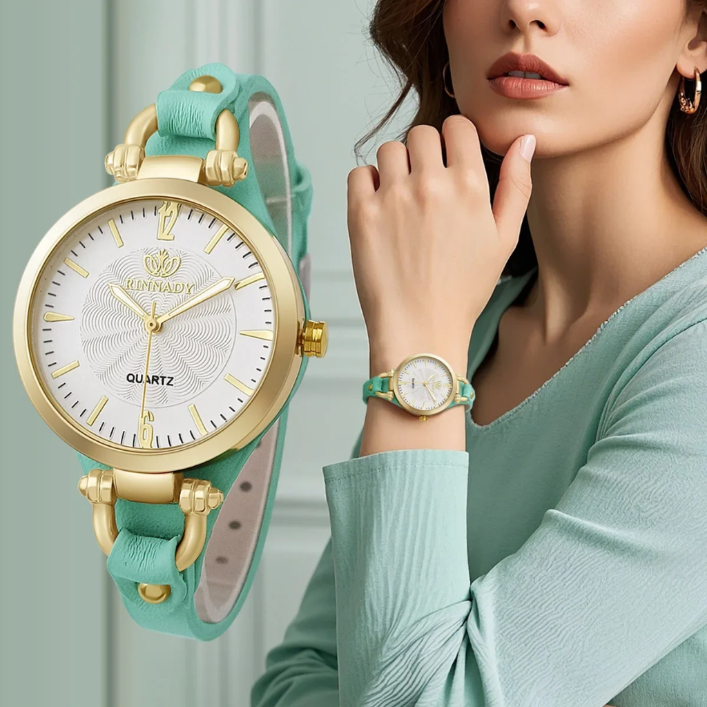 Thời Trang Siêu Mỏng Da Dây Đeo Nữ Thạch Anh Đồng Hồ Nữ Đồng Hồ Đeo Tay Đồng Hồ Quà Tặng Reloj Mujer