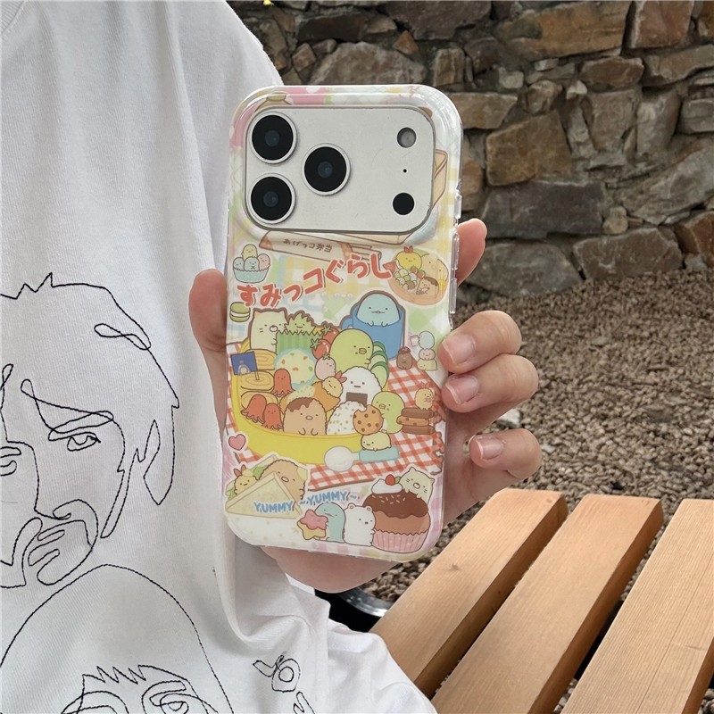 IPhone 17 Pro Max Love Corner họa tiết sinh vật TPU chất liệu IMD process phone case