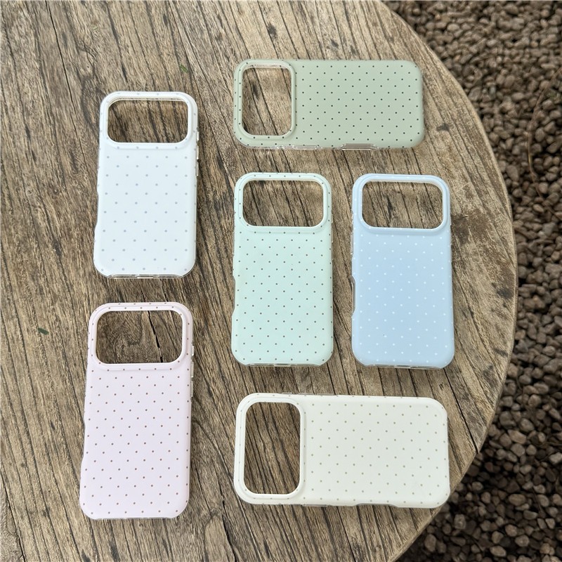Ốp điện thoại xử lý IMD họa tiết iPhone 17 Pro Max Dots