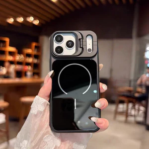 Ốp lưng cứng có khung kính tương thích với iPhone 11 pro max 12 pro max 13 pro max 14 pro max 15 pro max 16 pro max 17pro max