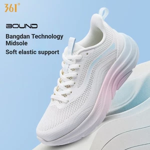 361° Giày Chạy Bộ Nữ Nhẹ Hè Mới Lưới Thoáng Khí Hút Sốc Đế Mềm Thể Thao 682622216