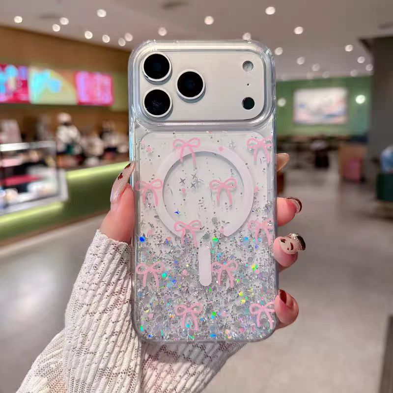 Ốp lưng cứng lấp lánh tương thích với iPhone 14 pro max 15 pro max 16 pro max 17pro max