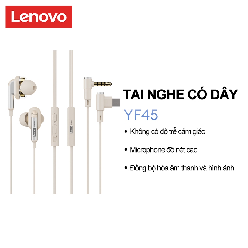 Tai nghe có dây Lenovo YF45 Gaming HIEI