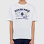 Unisex H & M Phong Cách Gấu Bắc Cực Trượt Tuyết & Cây Tuyết In Hình Slub Áo Thun Cotton Tay Ngắn