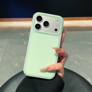 Ốp điện thoại mờ thạch kem mùa hè thích hợp cho iPhone 15, 16, 17 Pro Max toàn diện cảm giác da, vỏ silicon chống rơi và chống bụi bẩn