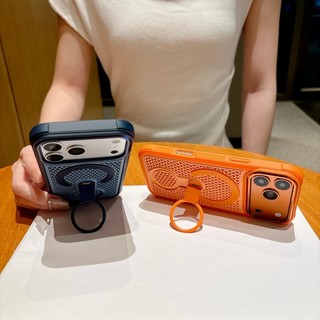 Bóng đá sáng tạo lưới tản nhiệt xoay khung điện thoại từ tính thích hợp cho iPhone 11 12 13 14 15 16 17 Pro Max bao gồm tất cả vỏ silicon chống rơi