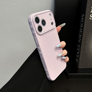 Ốp điện thoại màu trơn hình trái tim 3D sáng tạo phù hợp cho iPhone 11 12 13 14 15 16 17 Pro Max Vỏ mềm silicon chống rơi