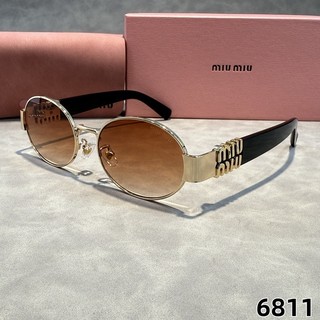 Kính râm mới hình bầu dục ngoài trời du lịch đường phố nhà thiết kế Ý UV400 904