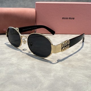 Kính râm mới hình bầu dục ngoài trời du lịch đường phố nhà thiết kế Ý UV400 904