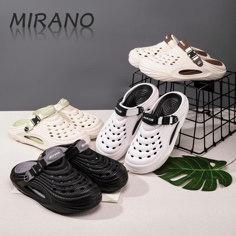 Mirano Dép Giày có lỗ thời trang nam Giải trí ngoài trời Giày đi biển thoáng khí chống trượt