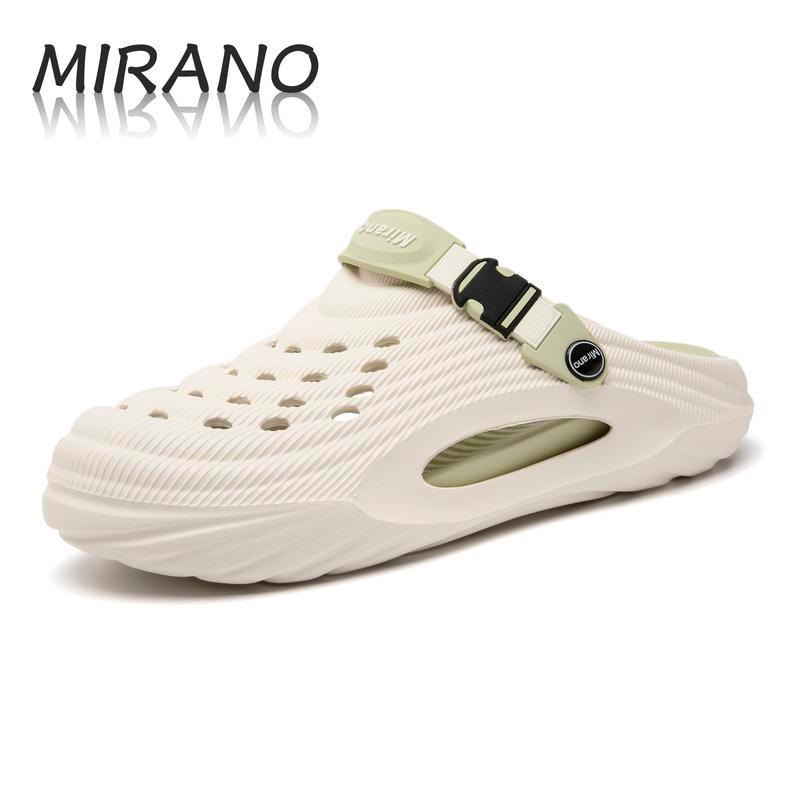 Mirano Dép Giày có lỗ thời trang nam Giải trí ngoài trời Giày đi biển thoáng khí chống trượt