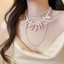 Lớp Vỏ Ngọc Trai Trang Sức Cô Dâu Vintage Boho - Phù Hợp Cưới Hỏi Thanhh lịch