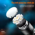 SUPERFIRE DL02 Đèn Lặn LED 20W Công Suất Lớn Tối Đa 2000 Lumen Chống Nước 100m An Toàn Cho Lặn Biển Sâu Hang Động và Ống Thở — ảnh 7