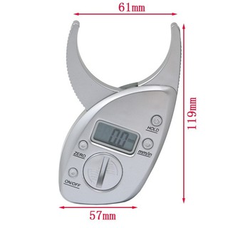 Kẹp Đo Mỡ Cơ Thể Kỹ Thuật Số Màn Hình LCD Gấp Gọn Tiện Dụng