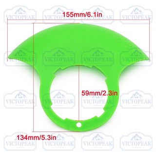 Tấm chắn bảo vệ tông đơ Nylon màu xanh lá cây cho pin Lithium Máy cắt cỏ Dụng cụ làm vườn Phụ tùng