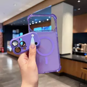 Ốp lưng mềm ống kính có thể tháo rời tương thích cho iPhone 11 pro max 12 pro max 13 pro max 14 pro max 15 pro max 16 pro max 17 pro max