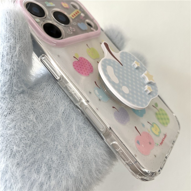 IPhone 17 Pro Max Màu hoa văn trái cây Chất liệu TPU IMD process phone case