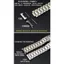 Dây đồng hồ inox 00985|Dây thép đồng hồ|Mặt nối phẳng thẳng|Nam nữ đều dùng|Inox tinh xảo đặc|Khóa bướm bấm đôi|Mặt cong phẳng|Dây đồng hồ không gỉ|Chuỗi đồng hồ