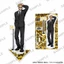 GACHIAKUTA Rudo Enji Đen Phù Hợp Với Chibi Acrylic Đứng Móc Khóa Anime Merch