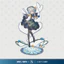 Touhou Project Reimu Hakurei Marisa Kirisame Acrylic Đứng Hình Hiển Thị Bộ Sưu Tập Anime Merch