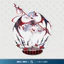 Touhou Project Reimu Hakurei Marisa Kirisame Acrylic Đứng Hình Hiển Thị Bộ Sưu Tập Anime Merch