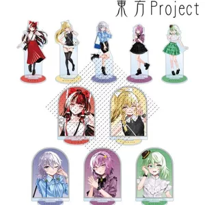 Touhou Project Reimu Hakurei Matsumoto Shōji Mini Acrylic Đứng Hình Màn Hình Để Bàn Anime Merch