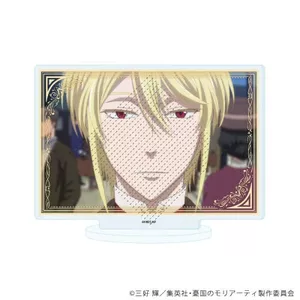 Bộ sưu tập móc khóa đứng Acrylic Moriarty the Patriot mang tính biểu tượng William & Albert Chibi