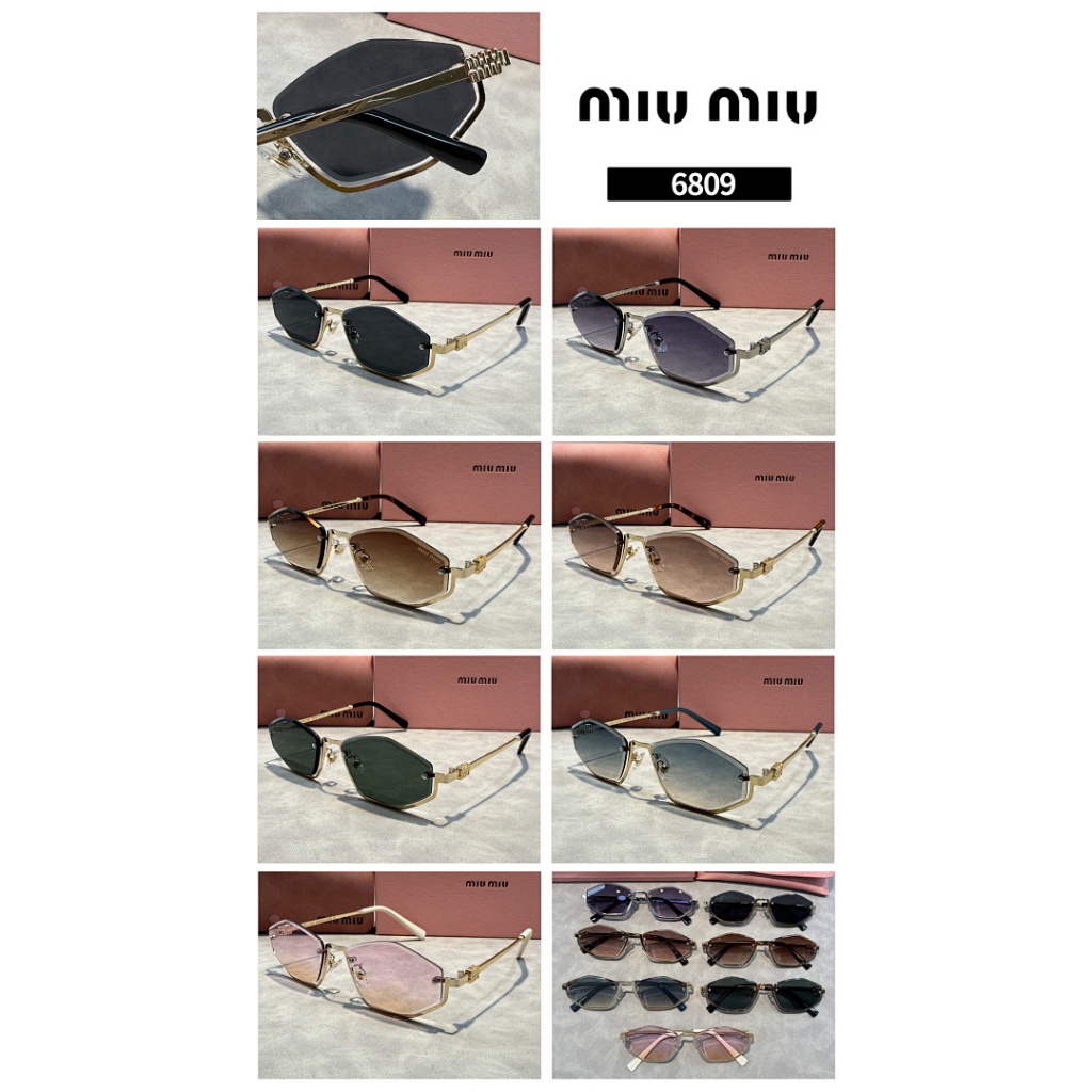 Kính mát mới phong cách thời trang châu Âu và Mỹ, phù hợp nam nữ, màu sắc đa dạng, chất liệu cao cấp.