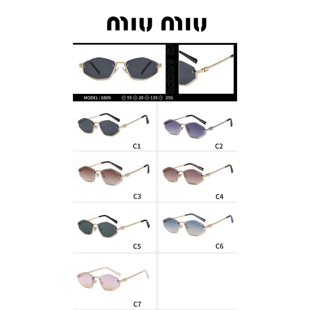 Kính mát mới phong cách thời trang châu Âu và Mỹ, phù hợp nam nữ, màu sắc đa dạng, chất liệu cao cấp.