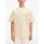 2026 Mới Trái Cây Thêu Áo Thun Nữ Nam Rời Thường Ngày Tee Cotton Ngoài Trời Hợp Thời Trang Áo