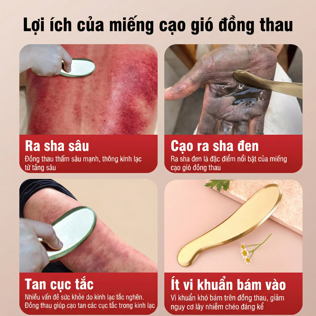 Tất Cả Đồng Tấm Cạo Ban Chính Hãng Đồng Nguyên Chất Làm Toàn Thân Đa Năng Hộ Gia Đình Hổ Talisman Cạo Bianstone Lưng Cột Sống Cổ Tử Cung Dev
