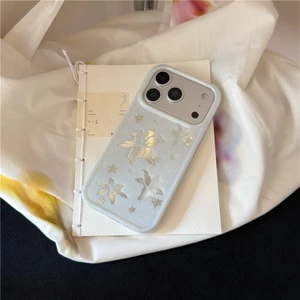 Ốp điện thoại xử lý IMD cho iPhone 17 Pro Max Star Lily