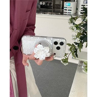 IPhone 17 Pro Max Họa tiết hỗ trợ hoa hình chấm chấm chất liệu TPU Vỏ điện thoại xử lý IMD