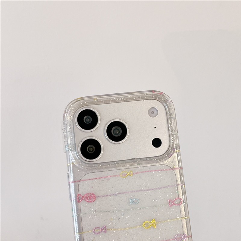 Ốp điện thoại iPhone 17 Pro Max Gilded Line họa tiết cá chất liệu TPU IMD